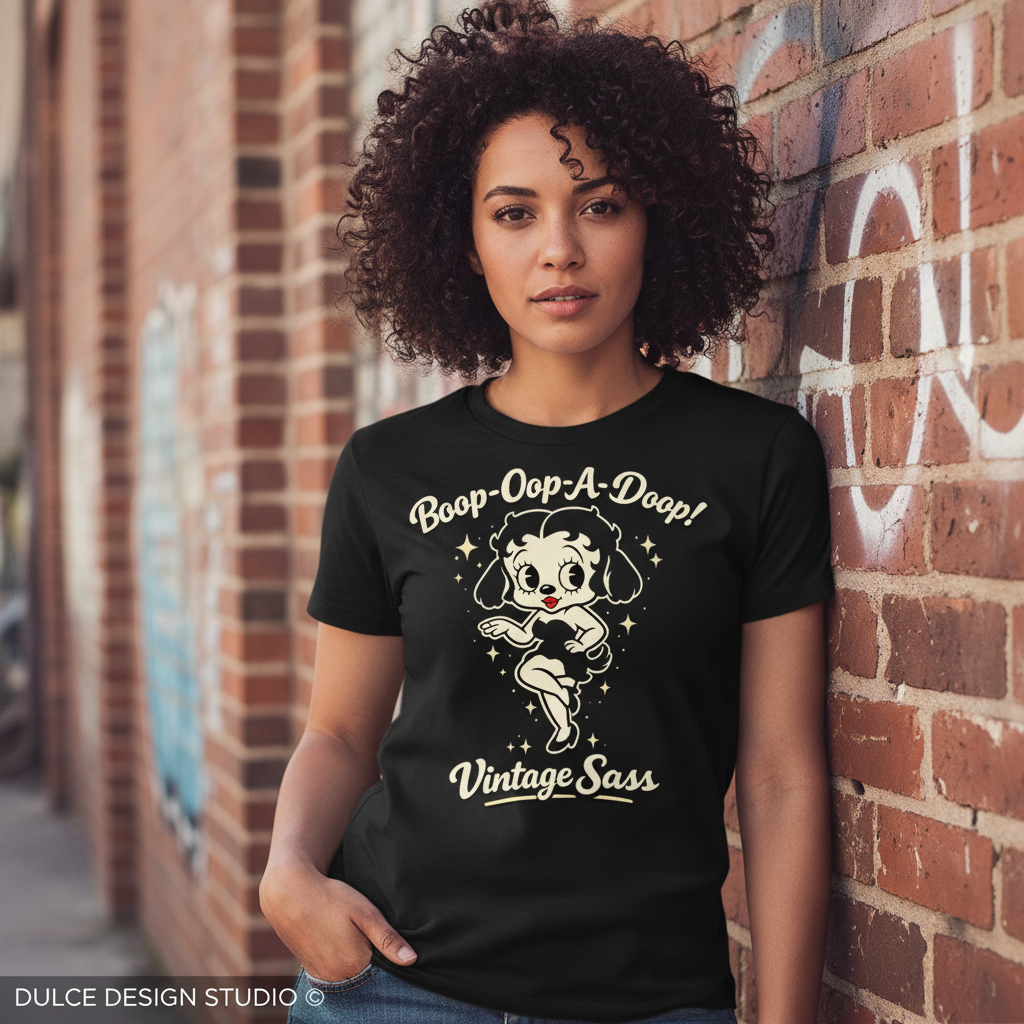 Vintage Sass - Woman Lifestyle Mockup
